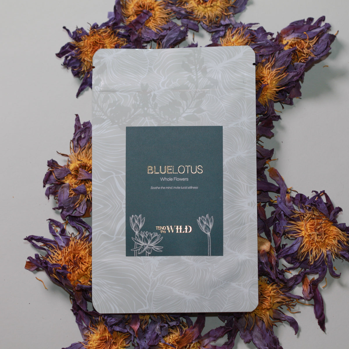 Whole Blue Lotus Flower