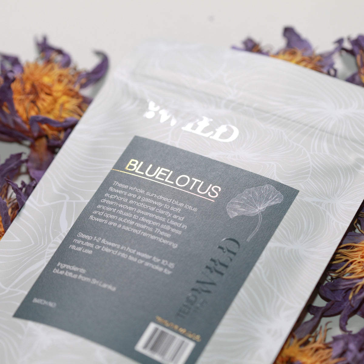 Whole Blue Lotus Flower