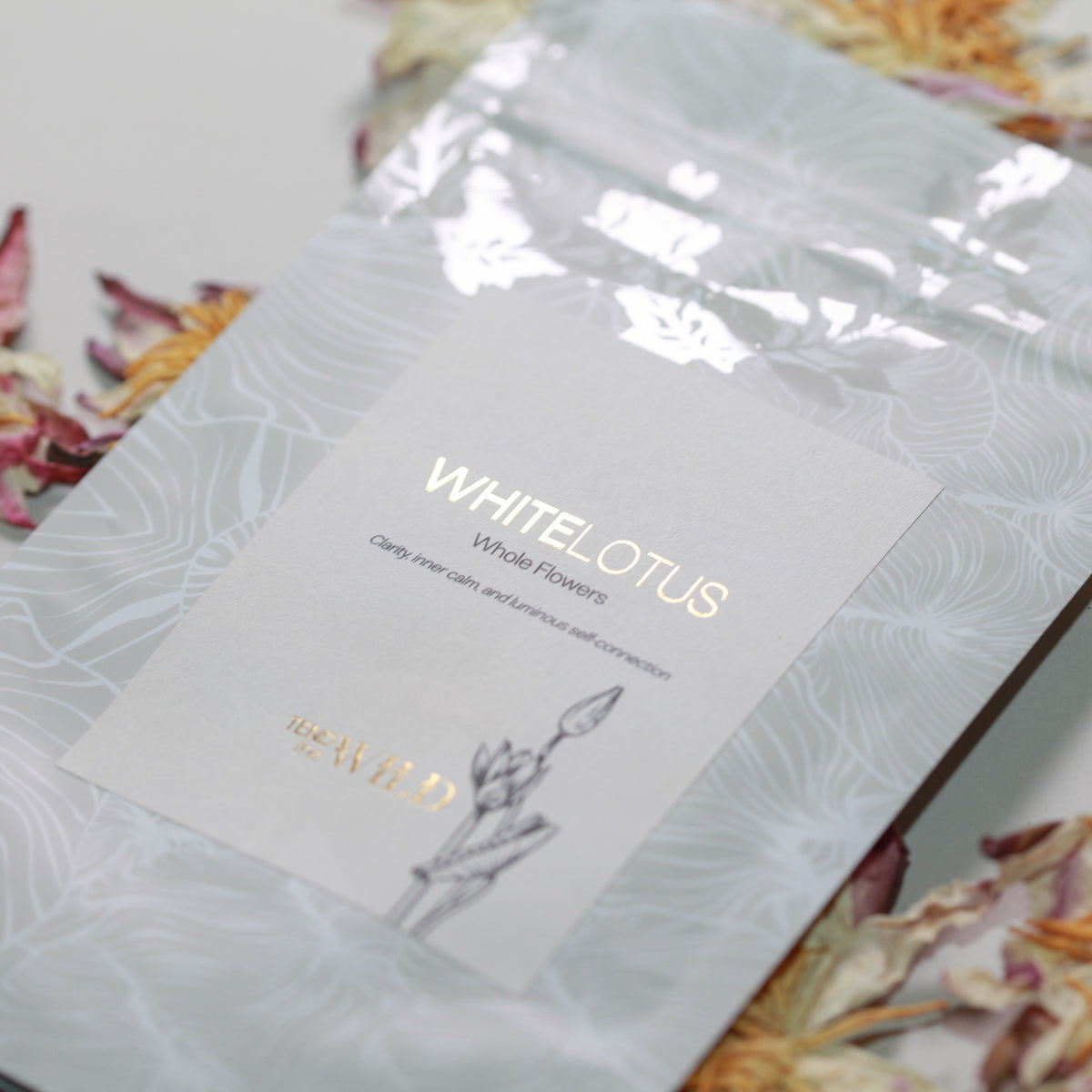 Whole White Lotus Flower