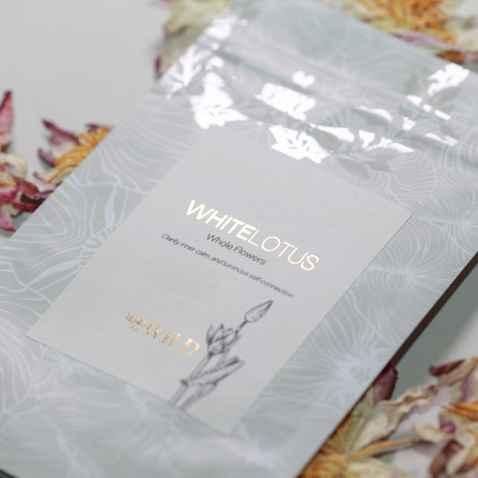 Whole White Lotus Flower